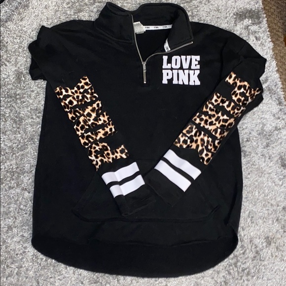 PINK Victoria's Secret Tops - Women’s pink half zip pullover